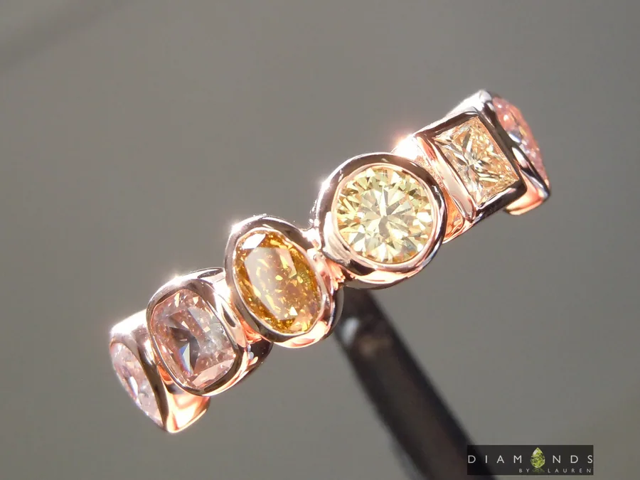 1.42ctw Fancy Colored Diamond Ring R10150