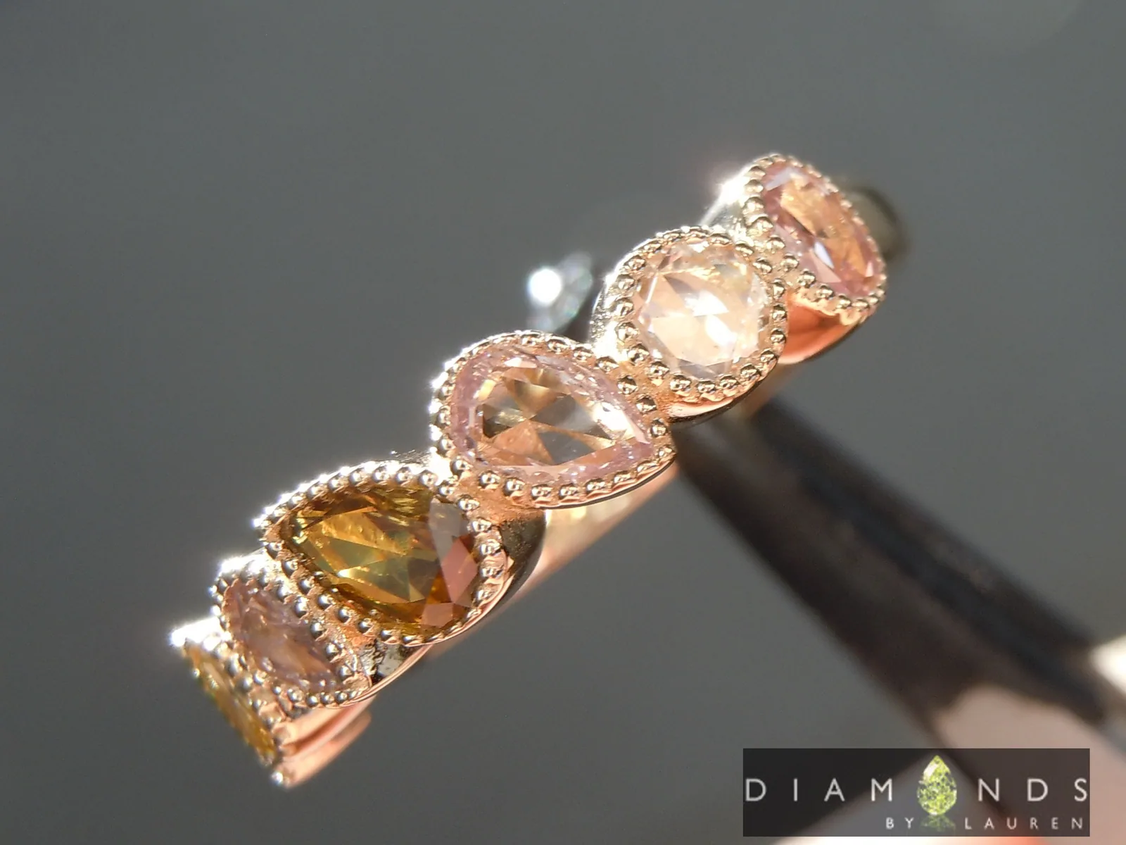 0.81ctw Fancy Colored Diamond Ring R10209