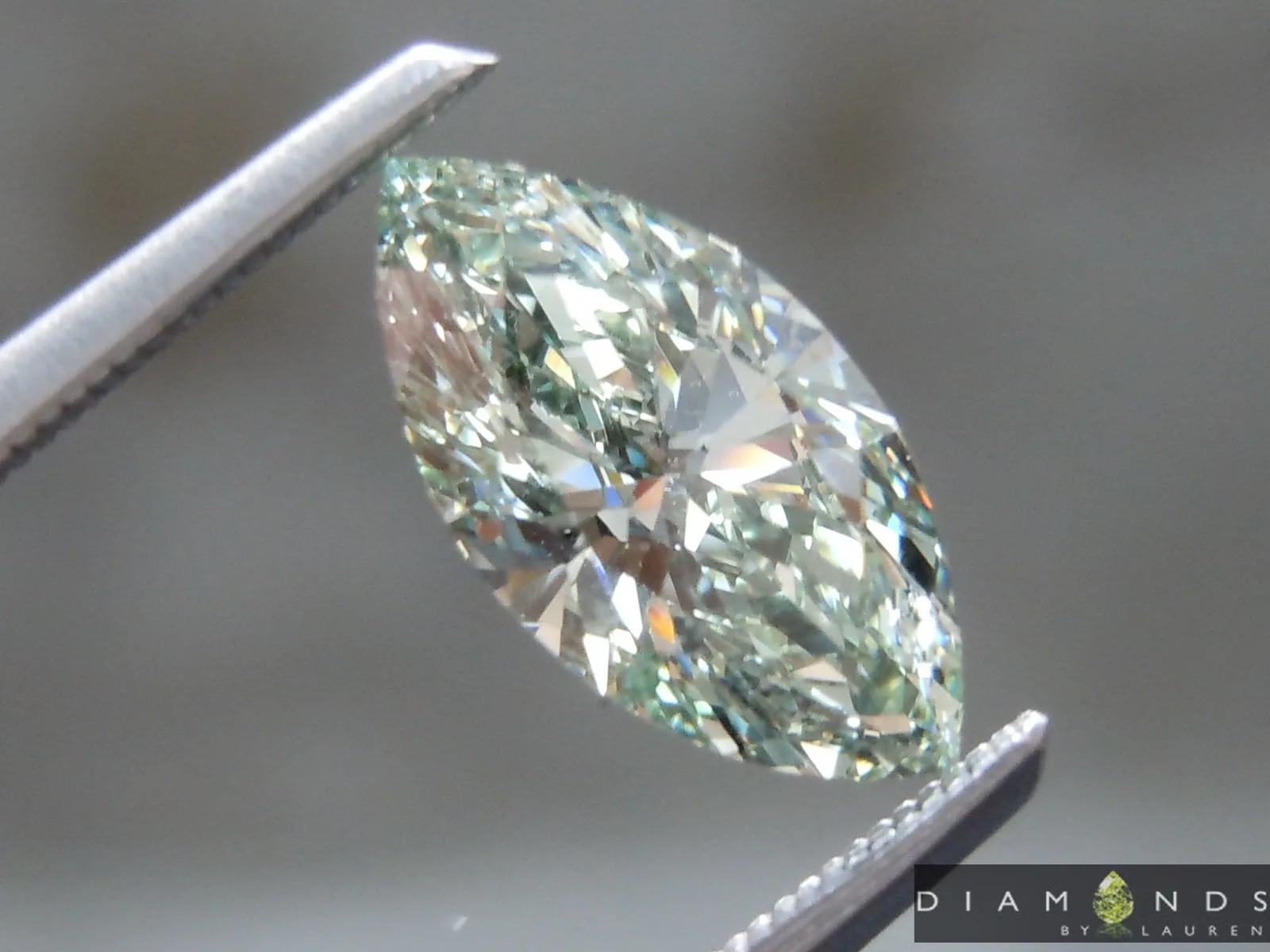 1.15ct Green VS2 Marquise Lab Grown Diamond R10298