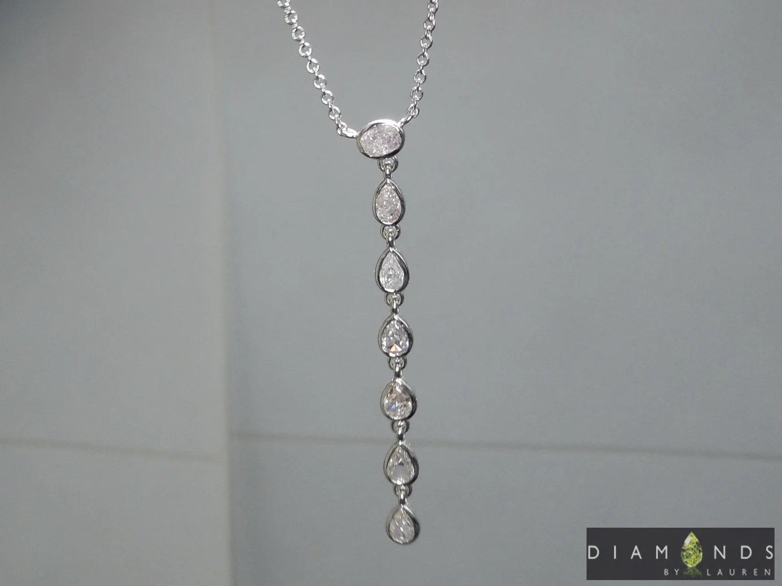1.05ctw Pinkish Diamond Necklace R10315