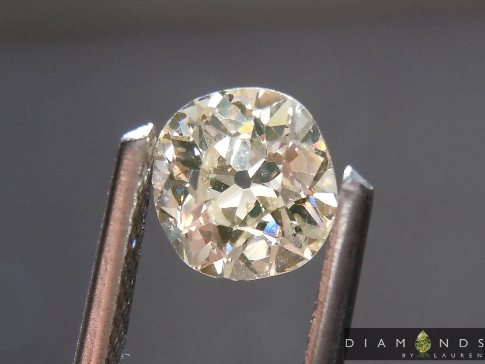 1.05ct U-V SI2 Old Mine Brilliant Diamond R10447