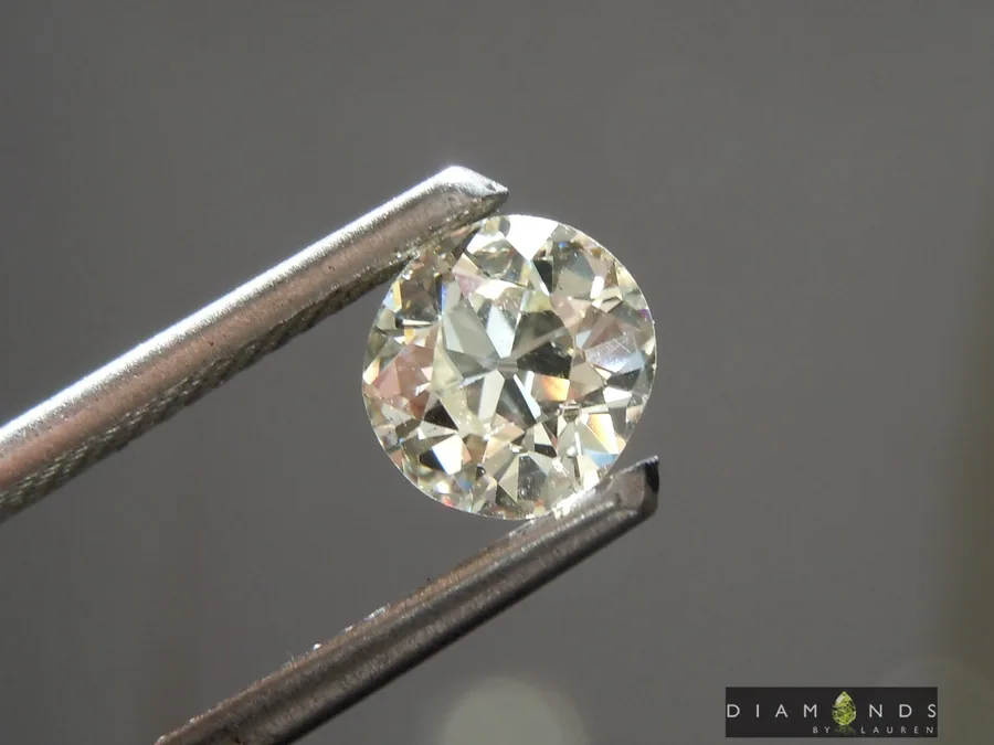 1.01ct L SI1 Old European Cut Diamond R10450