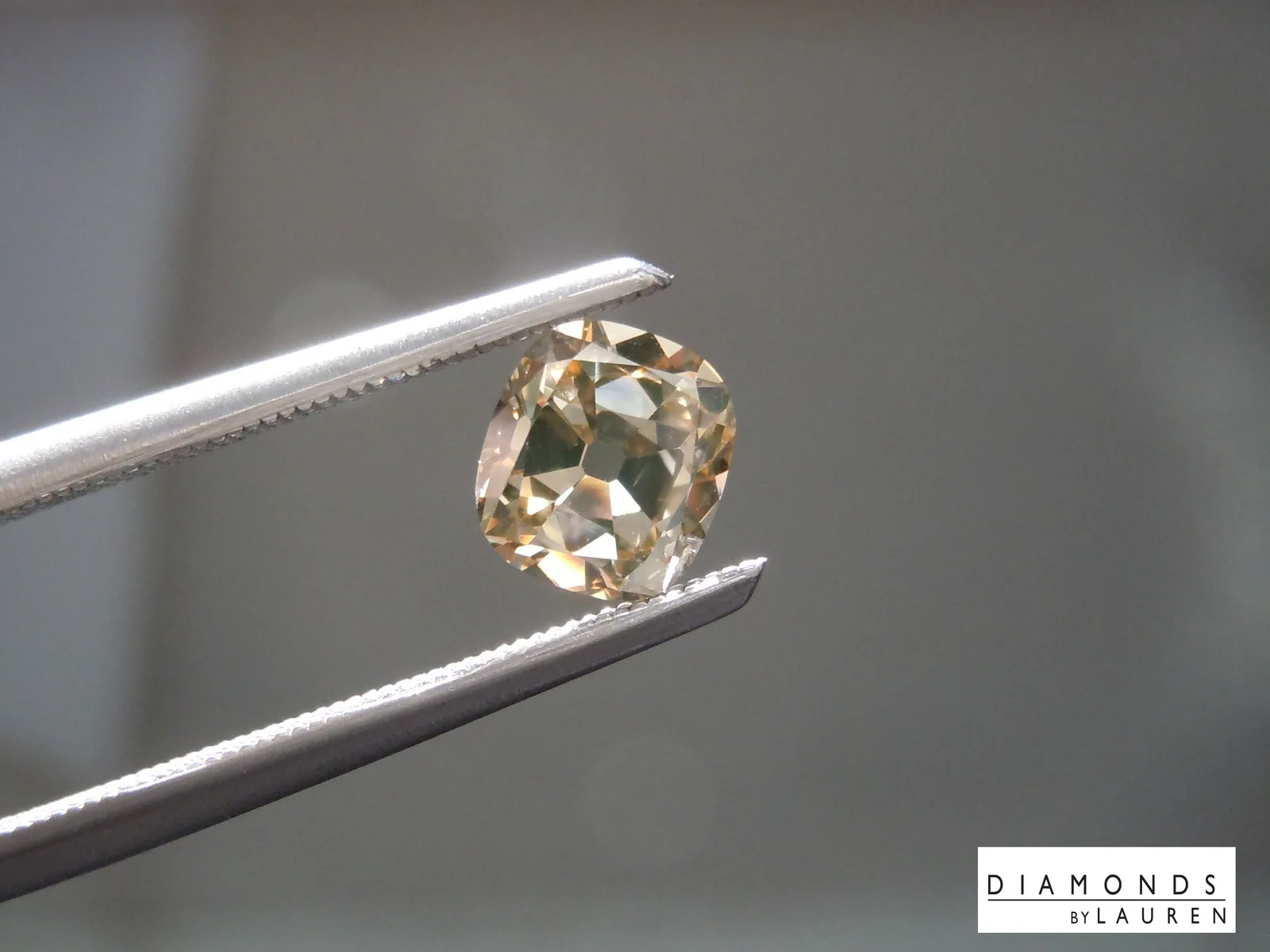 0.70ct Brown Cushion Cut Diamond R10474