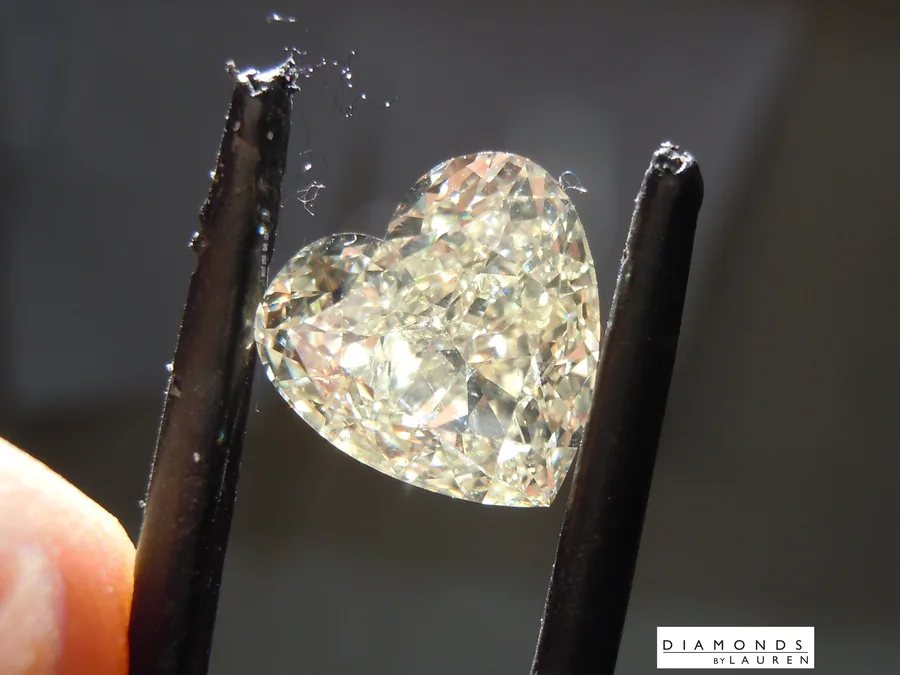 5.02ct U-V SI1 Heart Shape Diamond R10507