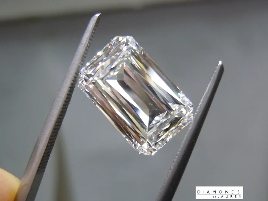 5.01ct E VS1 Criss Cut Lab Grown Diamond R10518