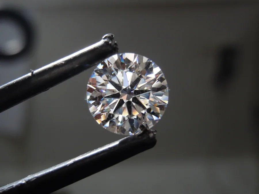 2.23ct E VS1 Round GCAL 8X Lab Grown Diamond R10533