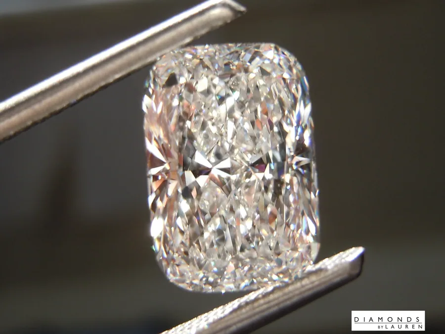 3.10ct E VS1 Cushion Cut Lab Grown Diamond R10730