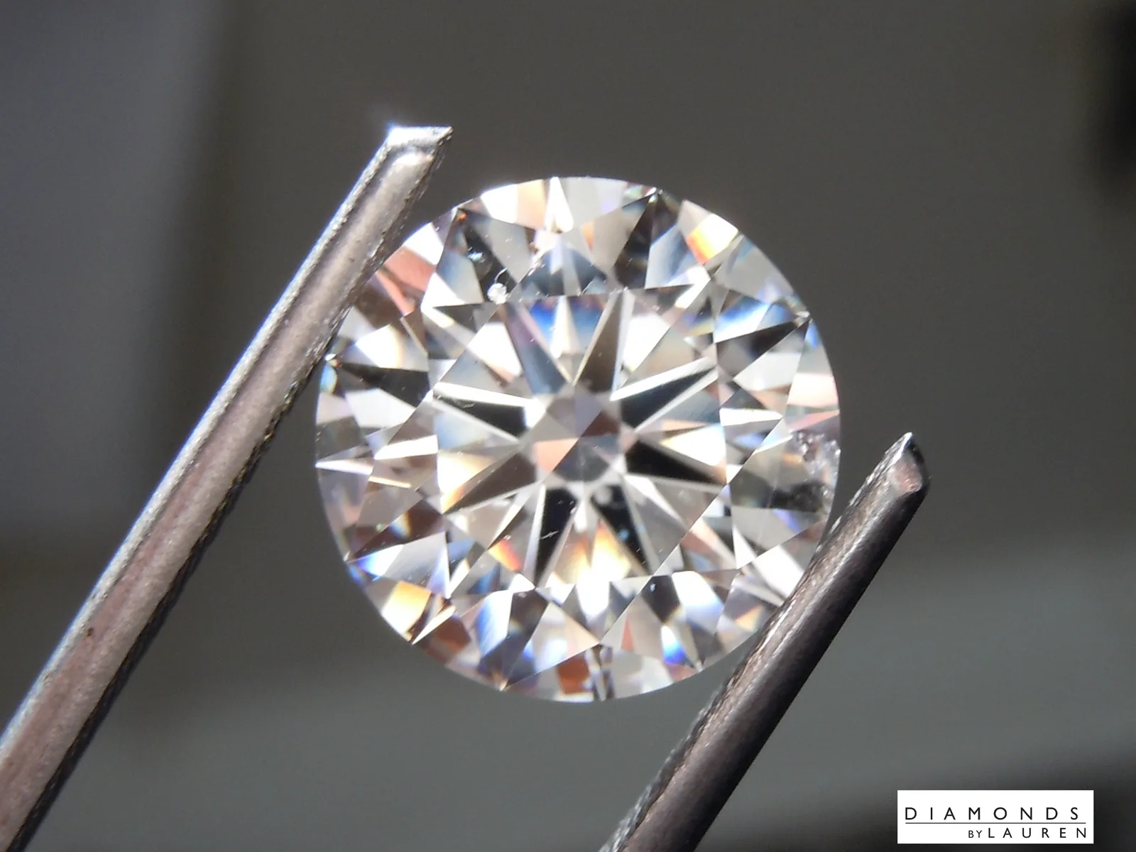 5.06ct F VS1 Round Brilliant Lab Grown Diamond R10744