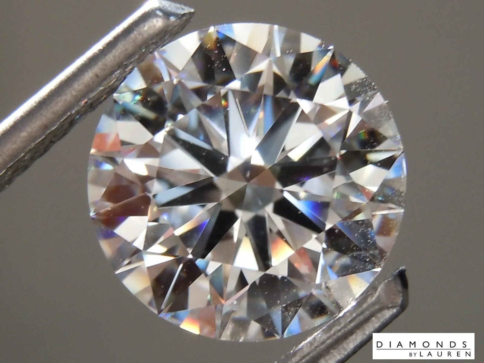 3.02ct E VS1 GCAL 8X Round Lab Grown Diamond R10766
