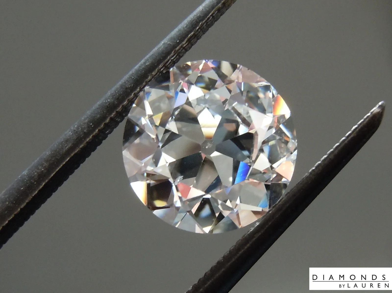 2.16ct D VS2 Old European Cut Lab Grown Diamond Pendant R10866
