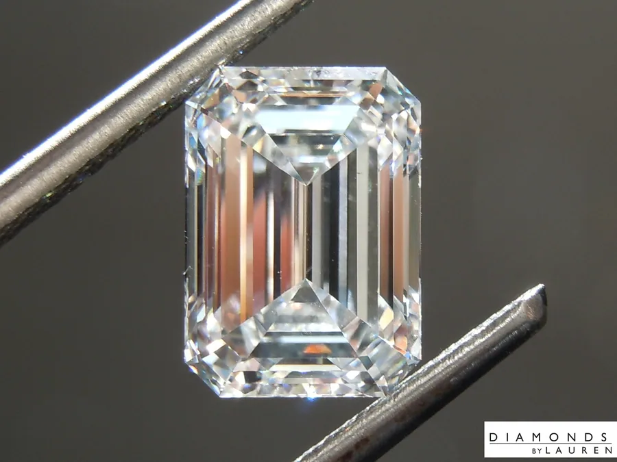 3.03ct D VS1 Emerald Cut Lab Grown Diamond R10903