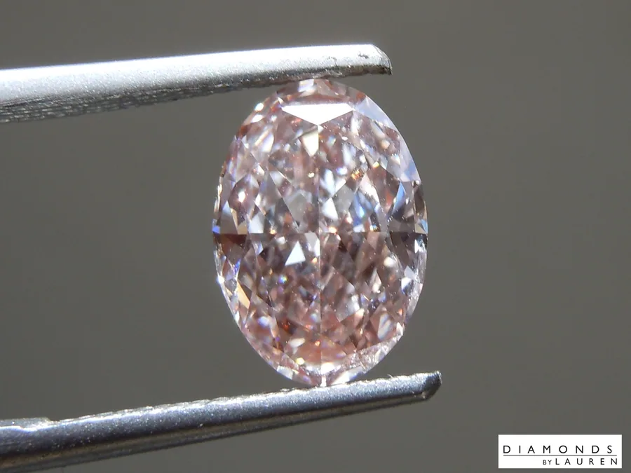 1.90ct Pink Oval Shape Lab Grown Diamond R10914