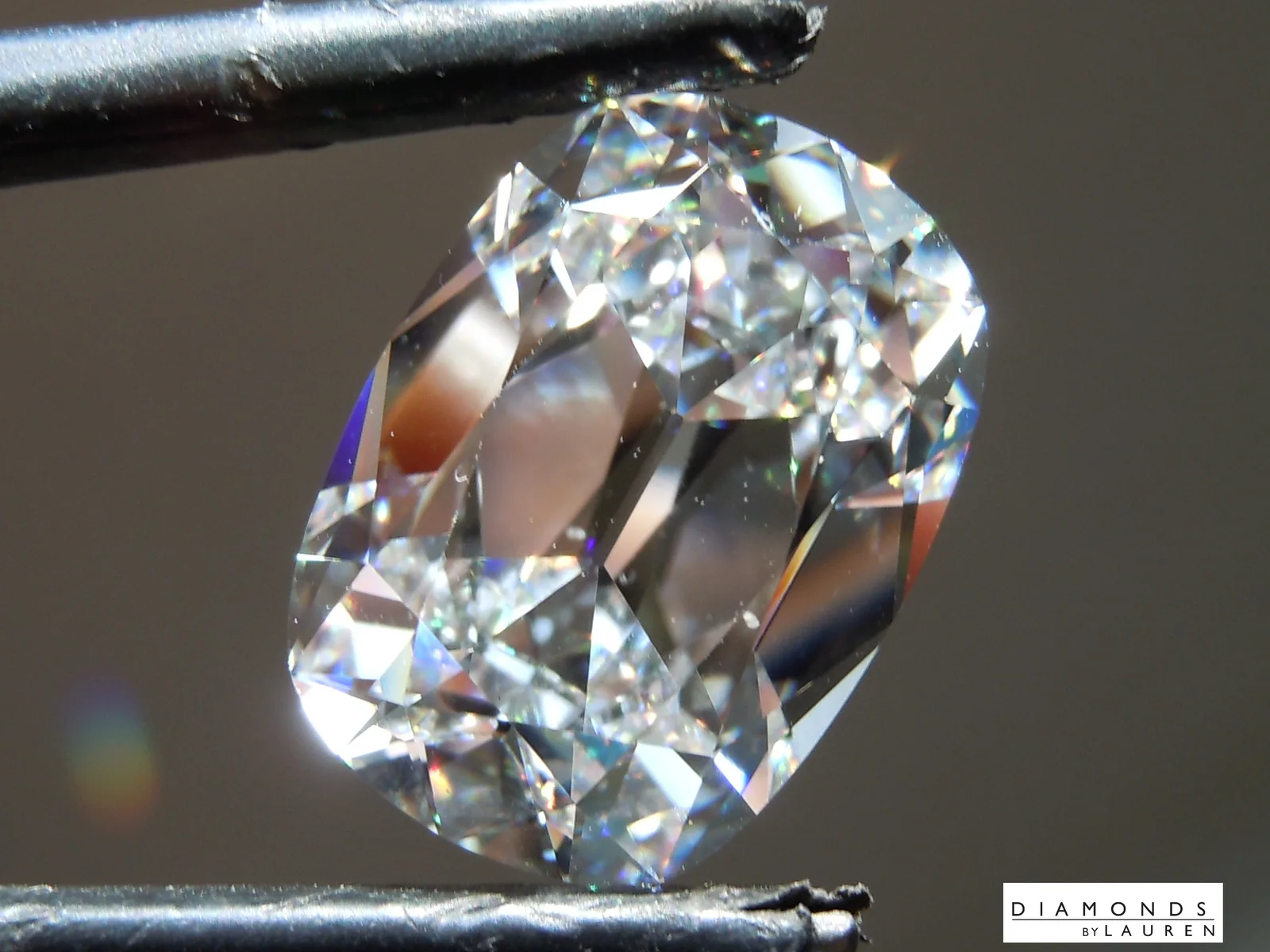 6.76ct F VS1 Cushion Cut Lab Grown Diamond R10947