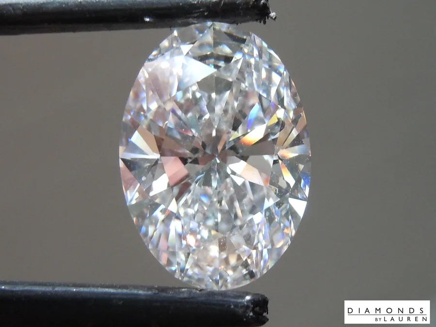 5.51ct D VS1 Oval Shape Lab Grown Diamond R10962