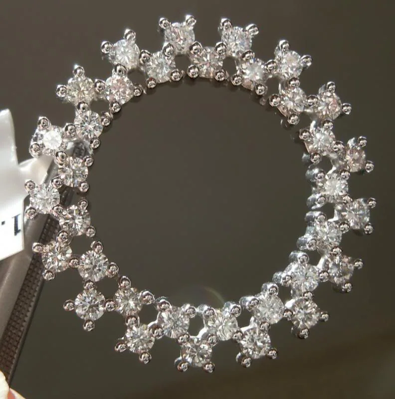1.25ctw G-H SI Round Brilliant Diamond Pendant R5559