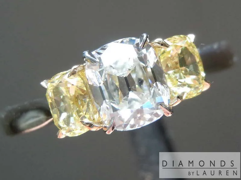 .73ct H VS2 Old Mine Brilliant Diamond Ring R7229