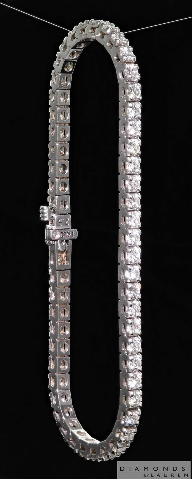 4.43ctw G-H SI1 Diamond Bracelet R8073
