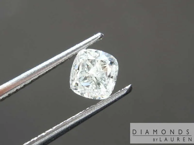 0.51ct J SI2 Cushion Cut Diamond R8481
