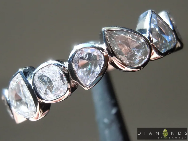 0.93ctw Faint Pink Diamond Ring R9200