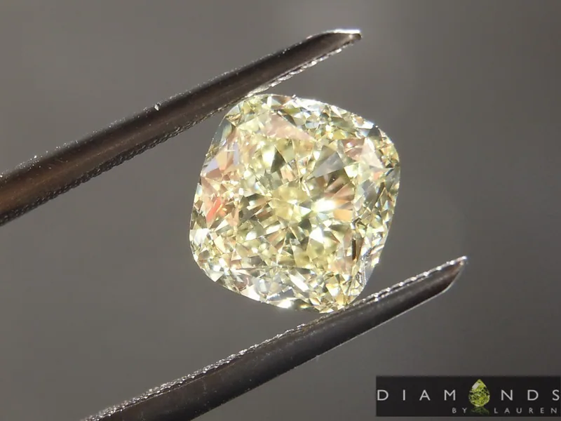 1.33cct W-X VS1 Cushion Cut Diamond R9231