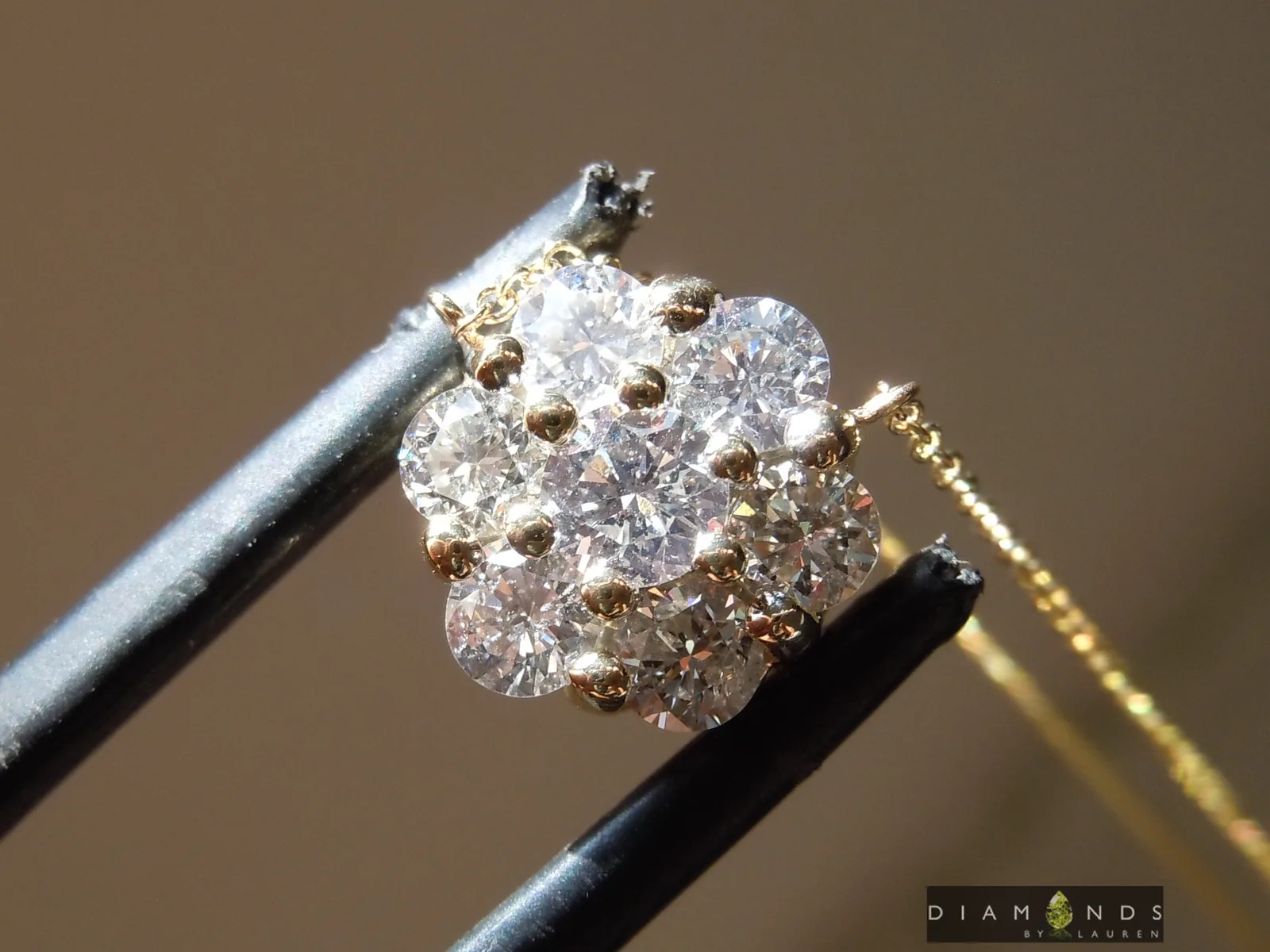 1.00ctw G-H Round Brilliant Diamond Necklace R9797