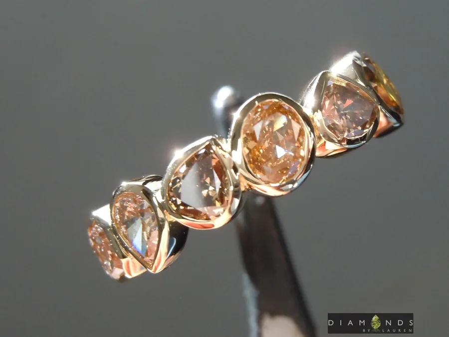 1.39ctw Fancy Color Diamond Ring R9914