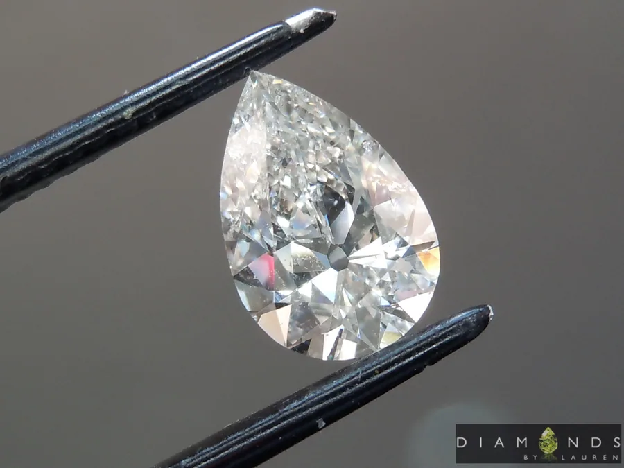 1.06ct H Pear Shape Diamond R9938