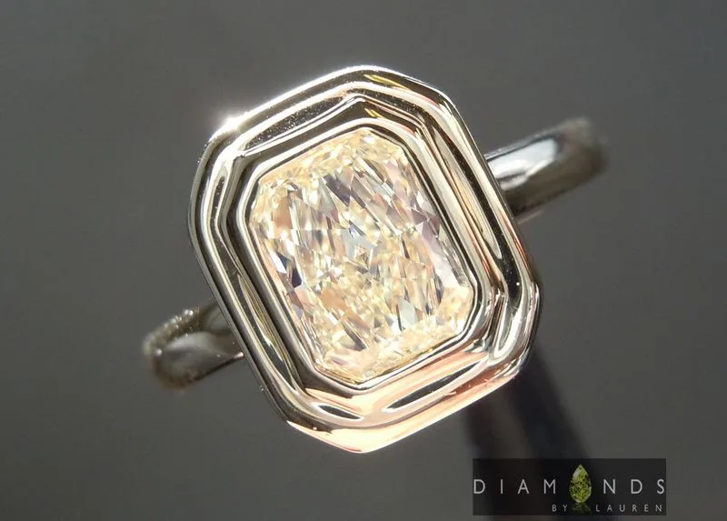 Semi Mount Ring: Custom Double Bezel Ring SO3379