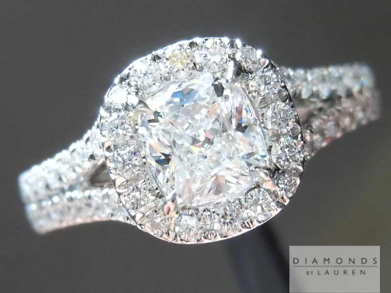 Split Shank Diamond Halo SO4917